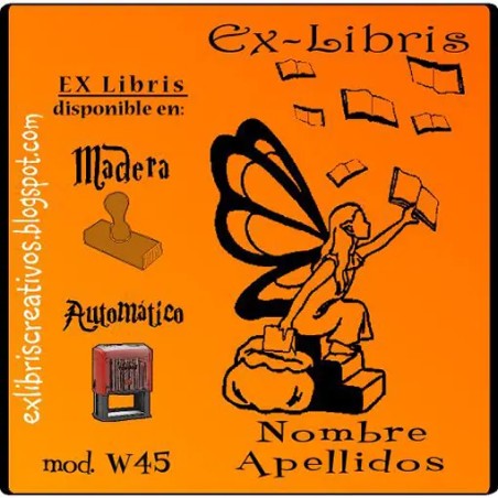 ExLibris Hada de los libros