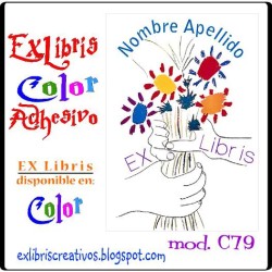 ExLibris Picasso ramo flores