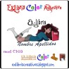 ExLibris Chica leyendo tumbada